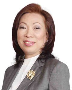 Josephine Gotianun-Yap, President and CEO of Filinvest Development Corp.