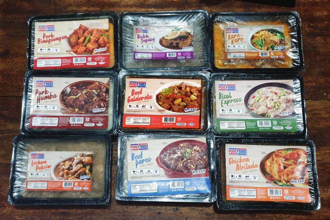 Love Takes Time … Purefoods Ready to Eat Meals