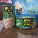 mega tuna flakes in oil