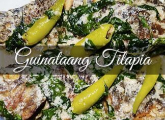 guinataang tilapia